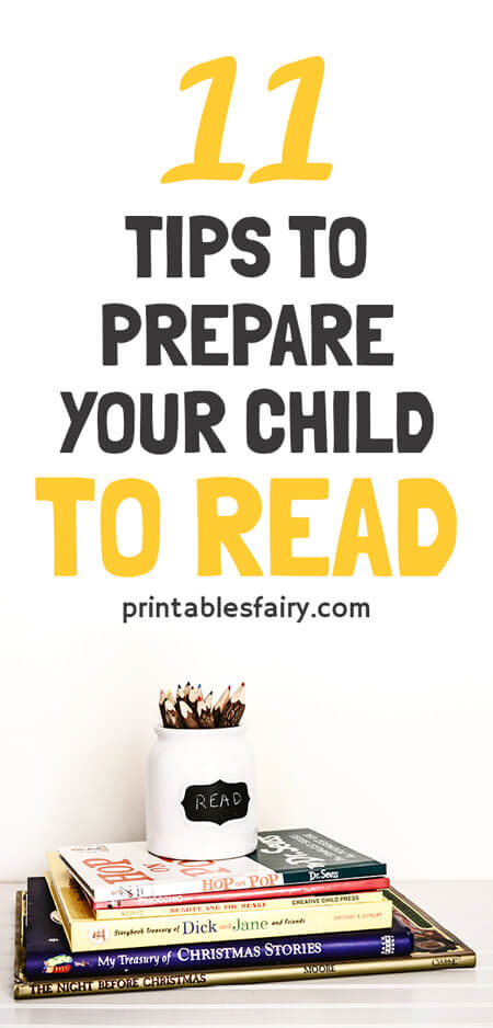 11 Tips To Prepare Your Child To Read. Books on a table