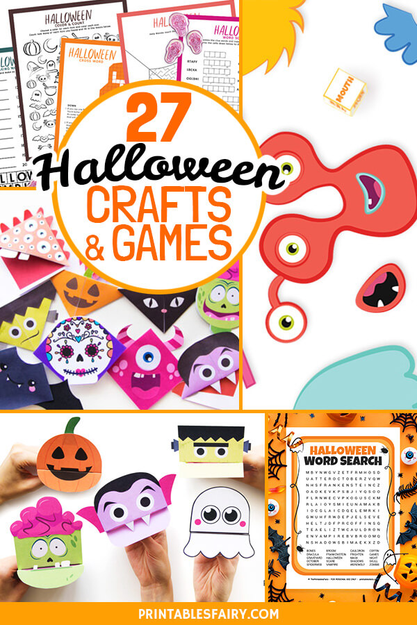 Halloween Crafts and Games for Kids