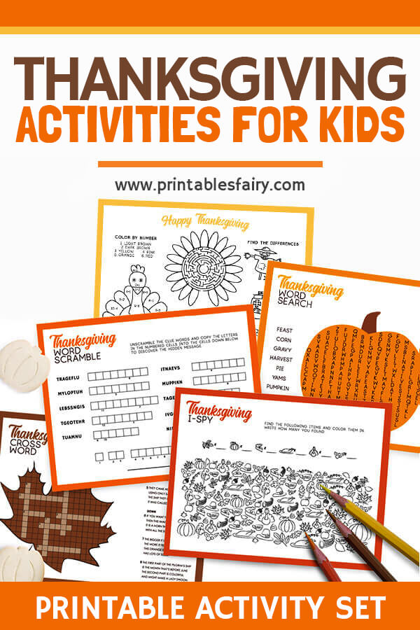 Thanksgiving Activities For Kids