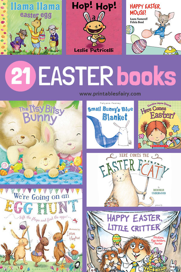 Collage of Easter Books