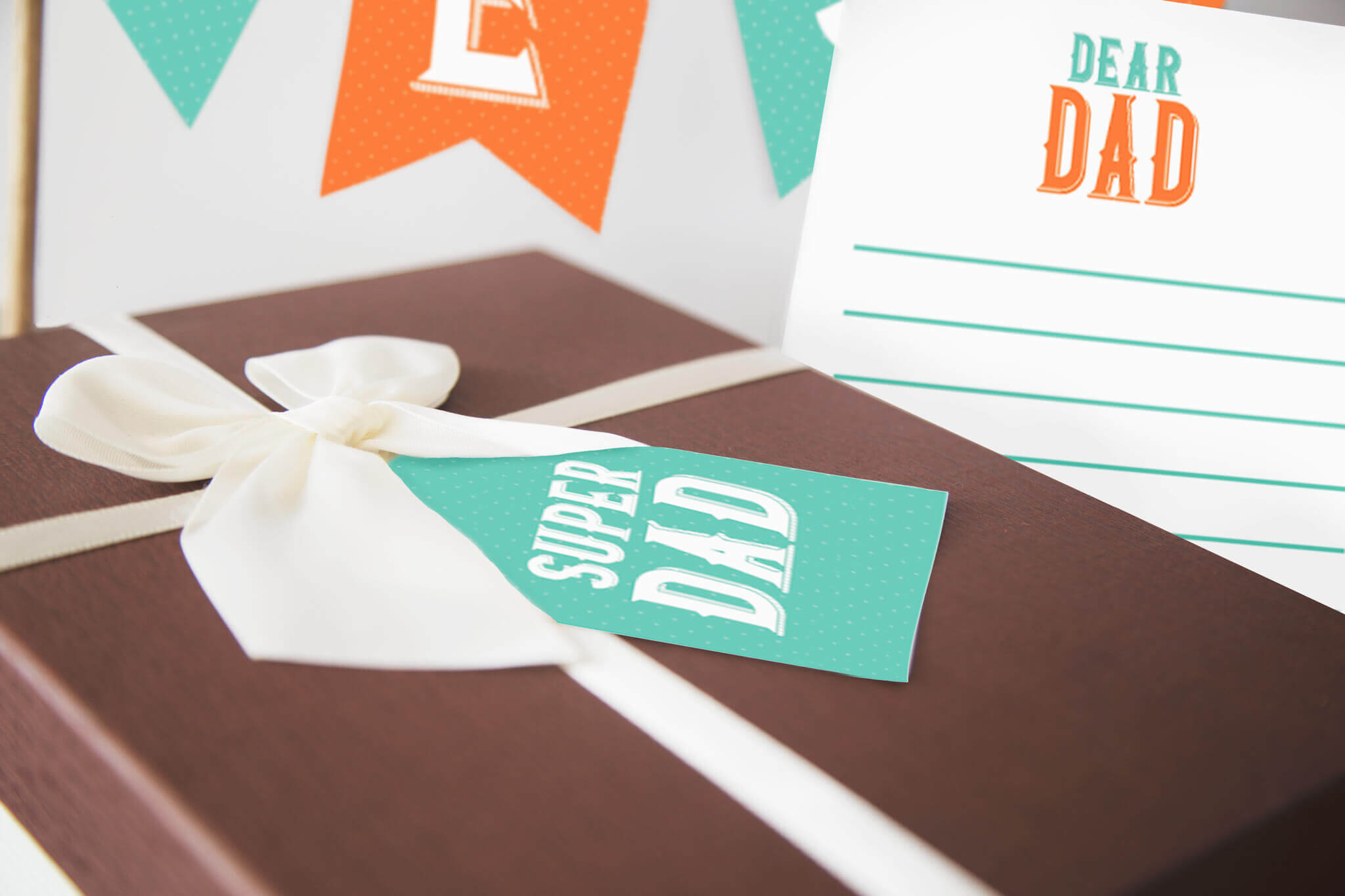 Father's Day Breakfast in Bed Kit - The Printables Fairy