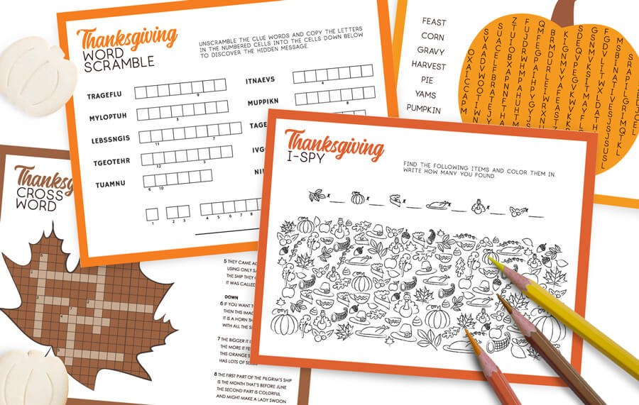 Thanksgiving Games For Kids
