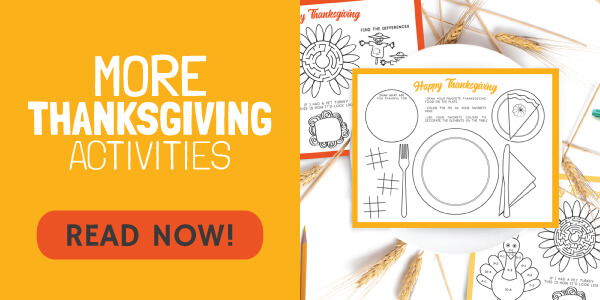 More Thanksgiving Printables