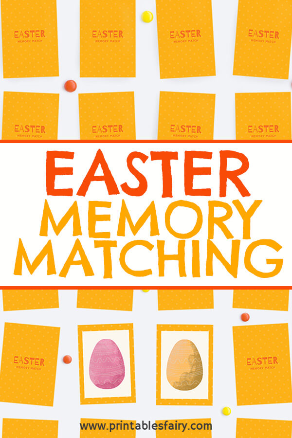 Easter Memory Game For Children