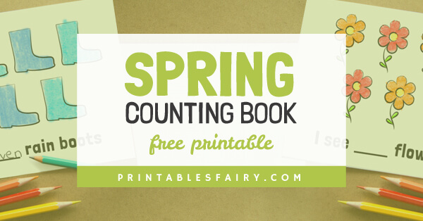 Spring Counting Booklet