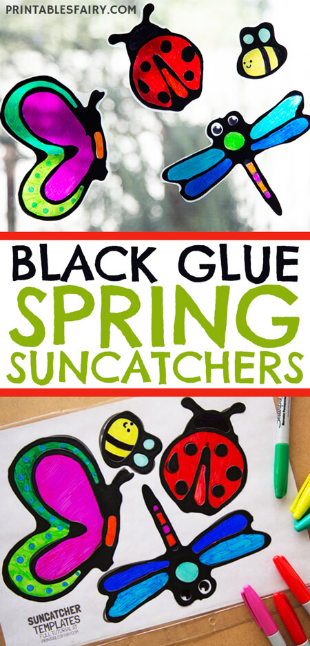 Spring Suncatchers for Kids