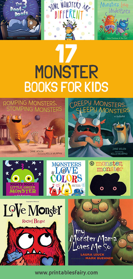 Books about monsters for kids