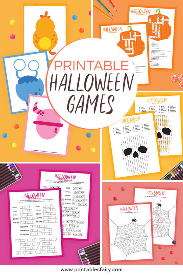 Printable Halloween Games