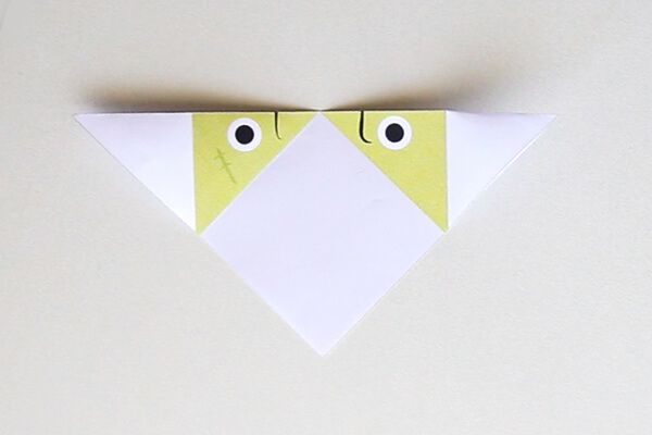 Fold over to make a triangle