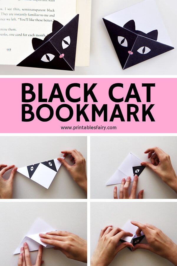 DIY Cat Bookmarks