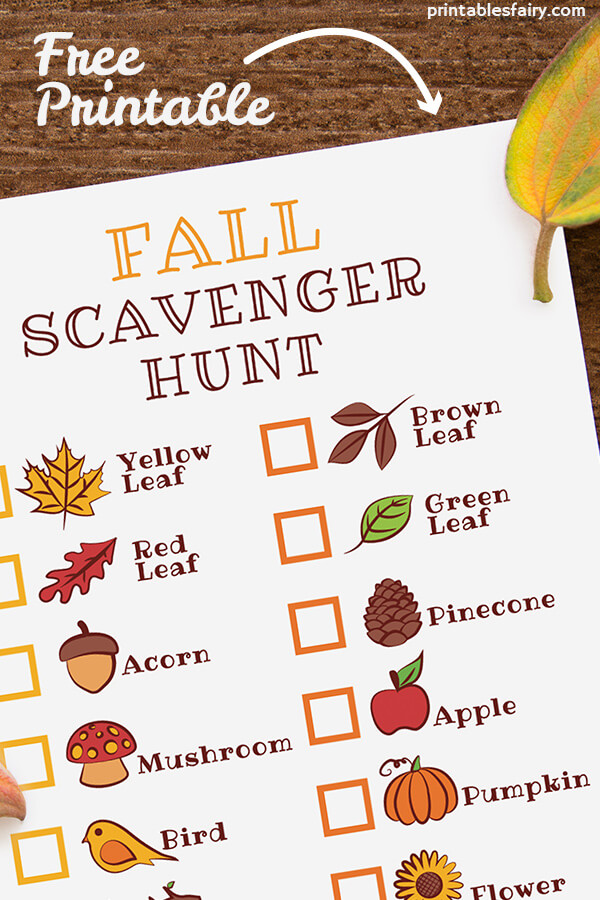 Autumn Scavenger Hunt