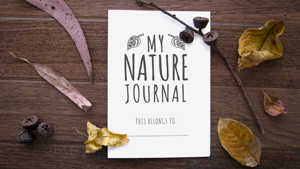 Nature journal for kids