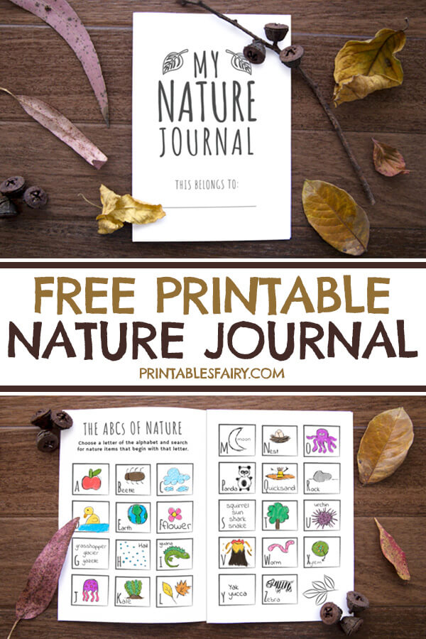 Printable Nature Journal