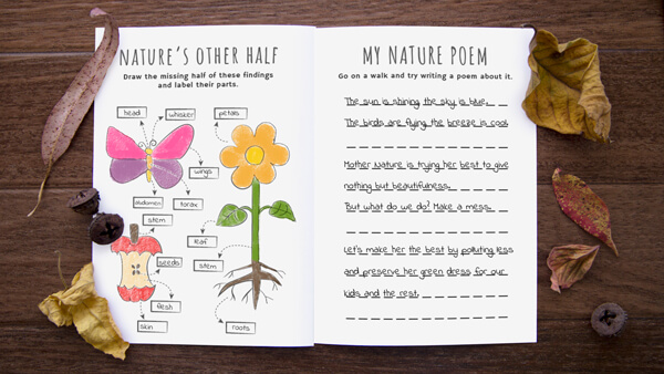 Printable Nature Journal For Kids