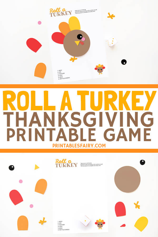 Thanksgiving game: Roll a turkey