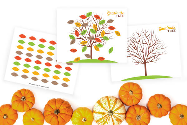 Printable Gratitude Tree