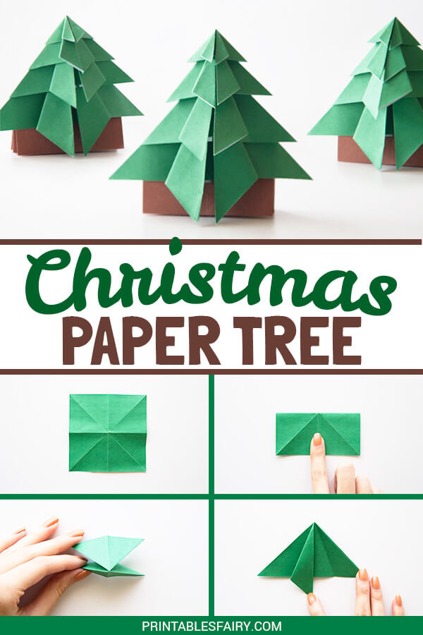 3D Paper Christmas Tree