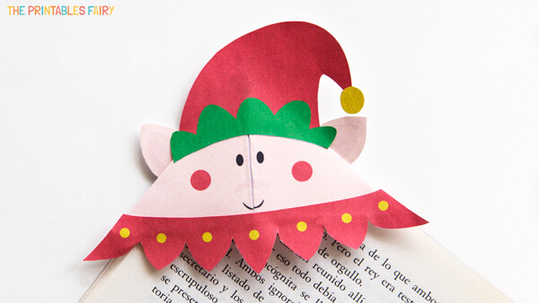 DIY Elf Bookmark