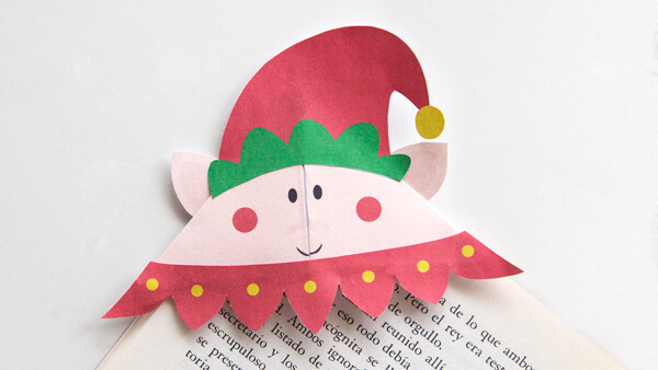 DIY Elf Bookmark