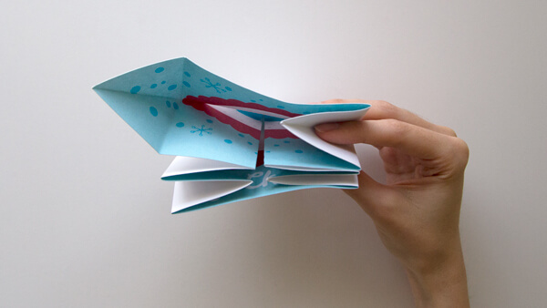 Push the corners inside