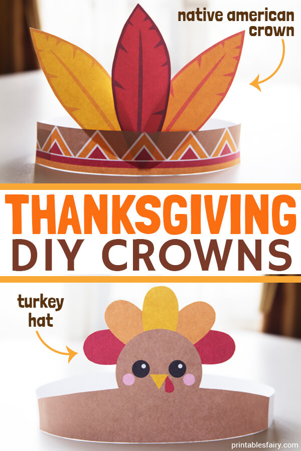 DIY Thanksgiving Hats