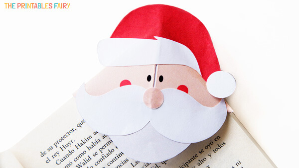 DIY Santa Corner Bookmark