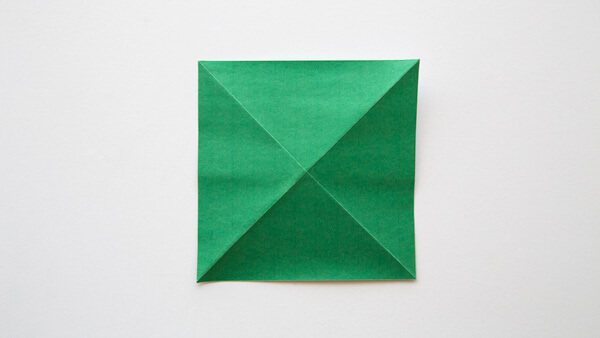 Fold diagonally