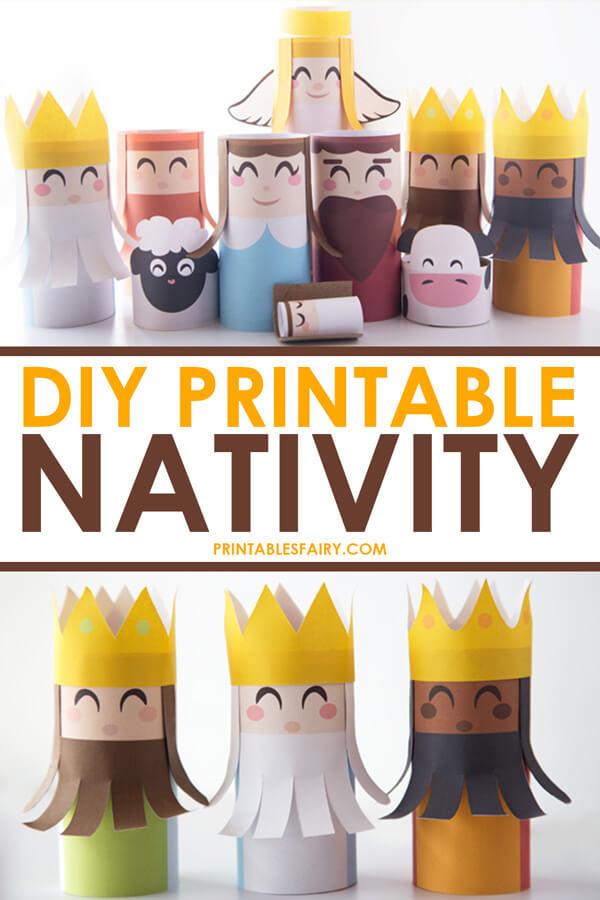 How to make a DIY Nativity Scene