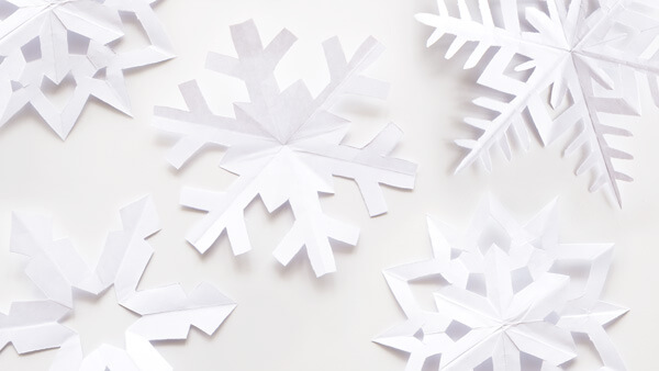 3d Snowflake Template  Paper snowflake template, Snowflake template,  Printable snowflake template