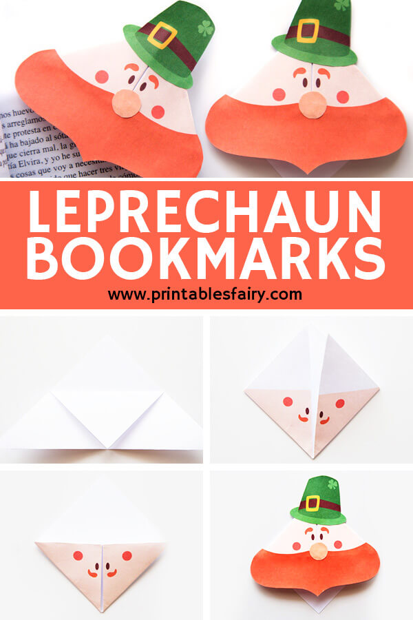 St Patrick's Leprechaun Bookmarks