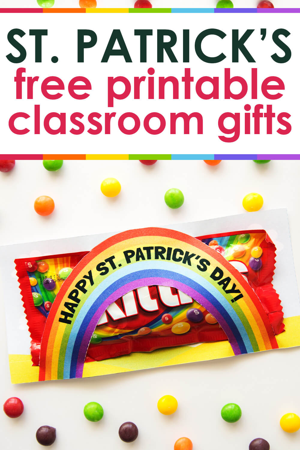St. Patrick's Day Free Printable Classroom Gifts