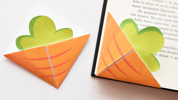 Carrot Corner Bookmark