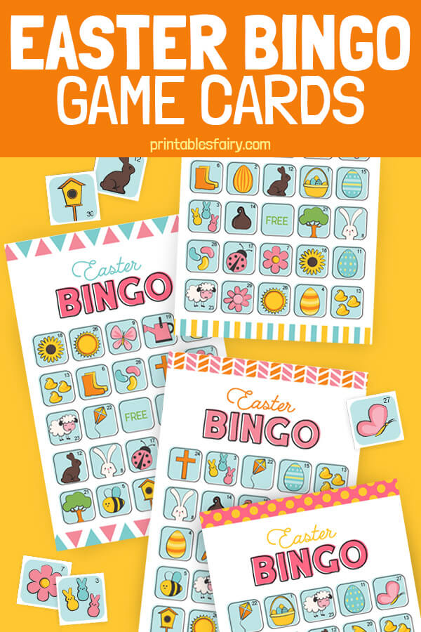 Easter Bingo Game for Kids to Play - Easy Holiday Ideas