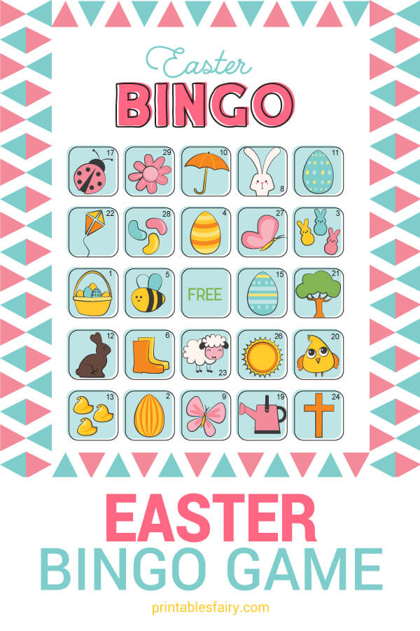 Printable Easter Bingo