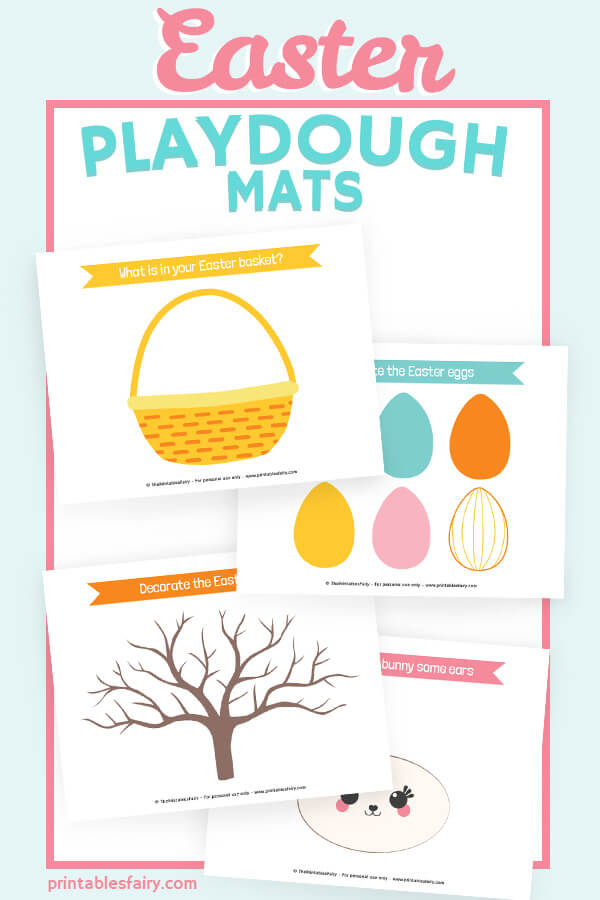 Easter Play Dough Mats