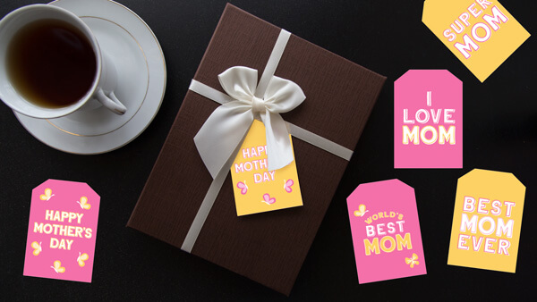Mother's day gift tags