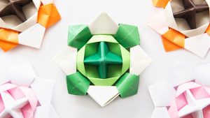 How to Make an Origami Spinning Top - The Printables Fairy