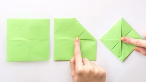 How to Make an Origami Spinning Top - The Printables Fairy