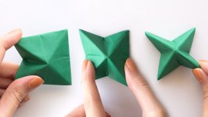 How to Make an Origami Spinning Top - The Printables Fairy