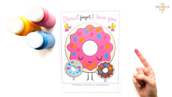 Donut forget I love you Card for dad