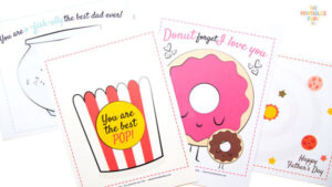 Father’s Day Finger Painting - The Printables Fairy