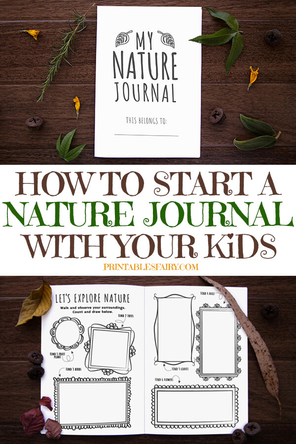 How to start a Nature Journal with your kids