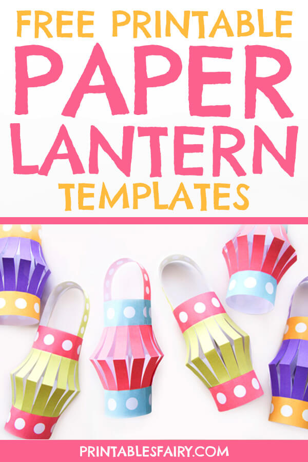 Paper Lantern Printable Templates