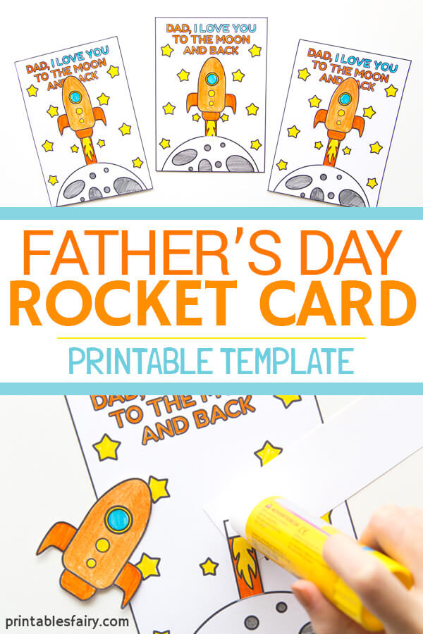 Father's Day Rocket Card