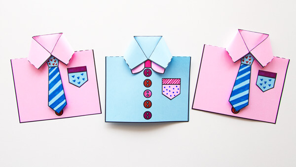 Father's Day Shirt Card