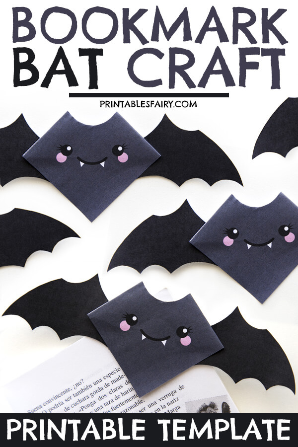 Bookmark Bat Craft