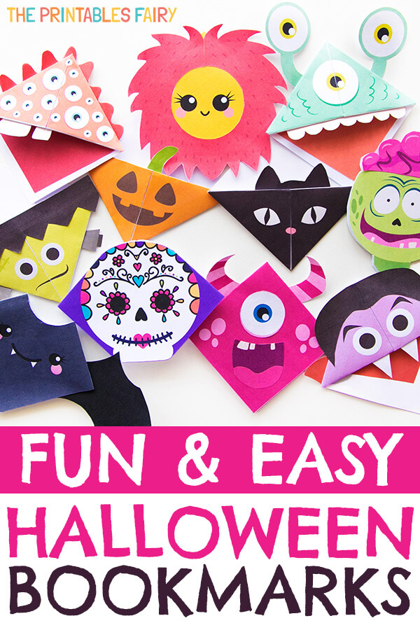 Halloween Bookmarks For Kids