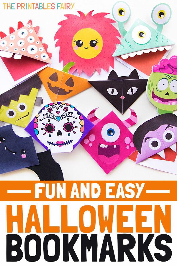 Halloween Corner Bookmarks