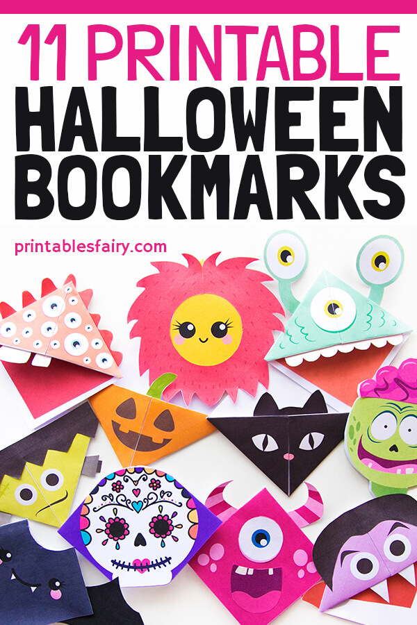 Halloween Corner Bookmarks