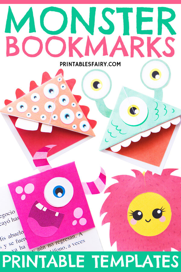 Monster bookmarks
